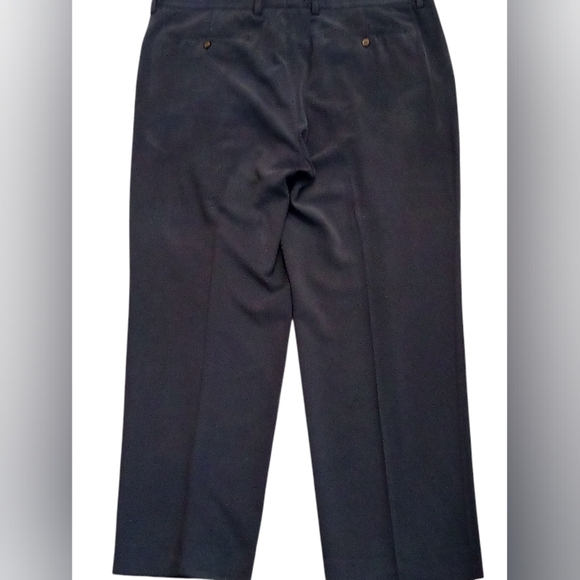 Tommy Bahama Men's Silk/Cotton Pleated Front Dress Pants Khaki Tan 40x30 Resort - Picture 7 of 10